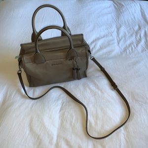 (New W/O Tags) Michael Kors Geneva Leather Satchel
